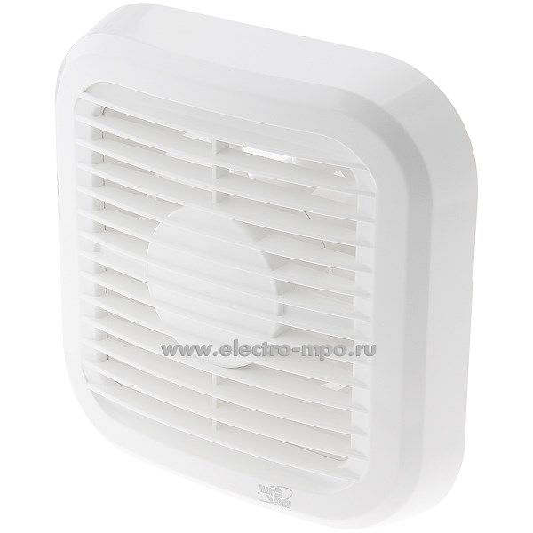 Б9506. Вентилятор MTG A100N осевой накл. вытяж. белый (17737) D=100мм 220В (Mak Trade Group Сербия)