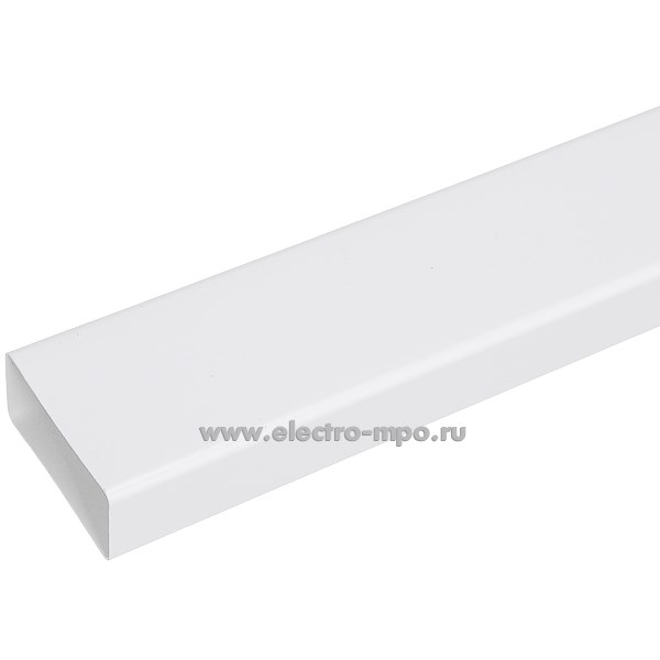 Б9629. Канал 612ВП2 прямоугольный пластик 120х60мм L=2м (Эра Рязань)