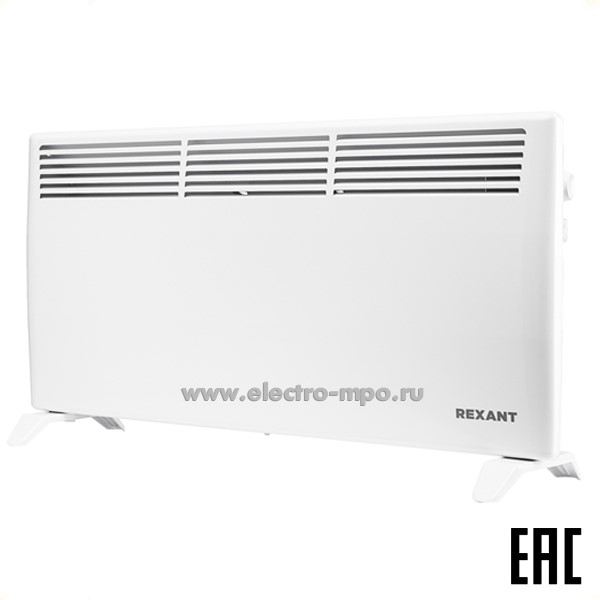 Б87. Электроконвектор 60-0120 механический термостат 2кВт СТИЧ-нагревательный элемент (Rexant)