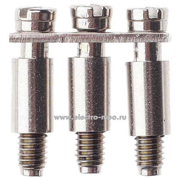 К2326. Перемычка RBFIN-3-5 винтовая, для клемм на 2.5 кв.мм, 3-х  (ДКС)