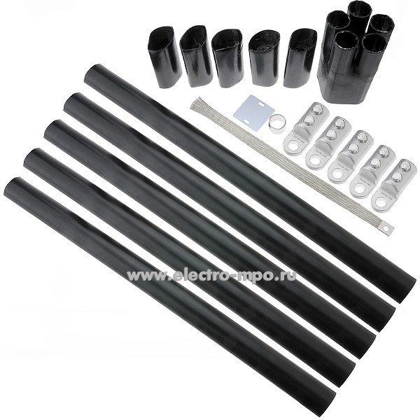 М0159. Муфта 60341 5ПКТп(б)-1-150/240-Б конц. термоусаж. (1кВ, пласт. из-я,броня) (КВТ Калуга)