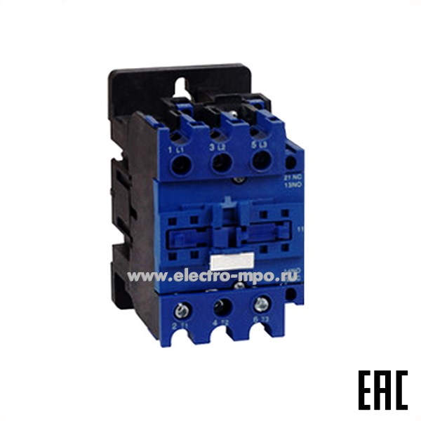 А4360. Пускатель магнитный ПМЛ 3500 220В 40А 1з+1р IP00 УХЛ4-Б 110614 (КЭАЗ)