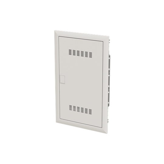 Е64. Шкаф мультимедийный UK630MV с дверью с вентиляционными отверстиями и DIN-рейкой  2CPX031391R999