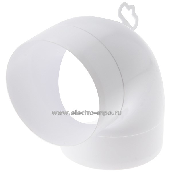 Н9342. Угол 10ККП поворотный пластиковый D=100мм (Эра Рязань)