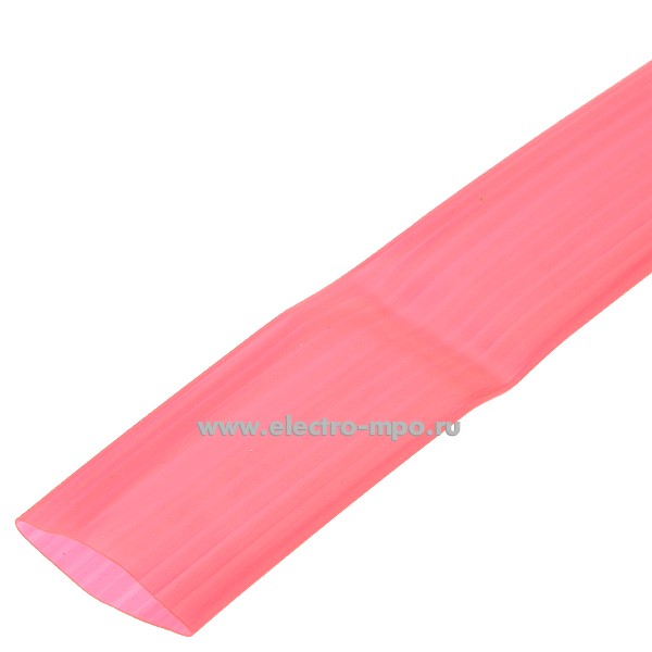 Т2838. Трубка ТУТ20/8 термоусаживаемая Dвнутр=20/8мм красная (Кобальт Соликамск)