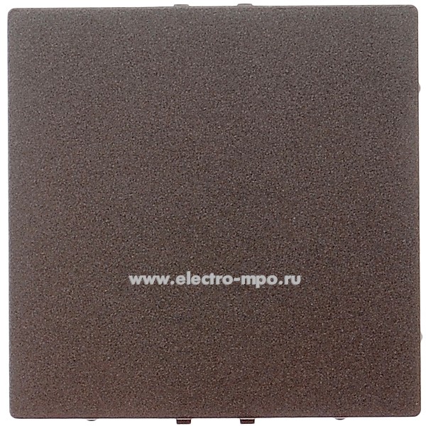 Ю4228. Заглушка AtlasDesign ATN000609 декоративная без суппорта мокко (Systeme Electric)