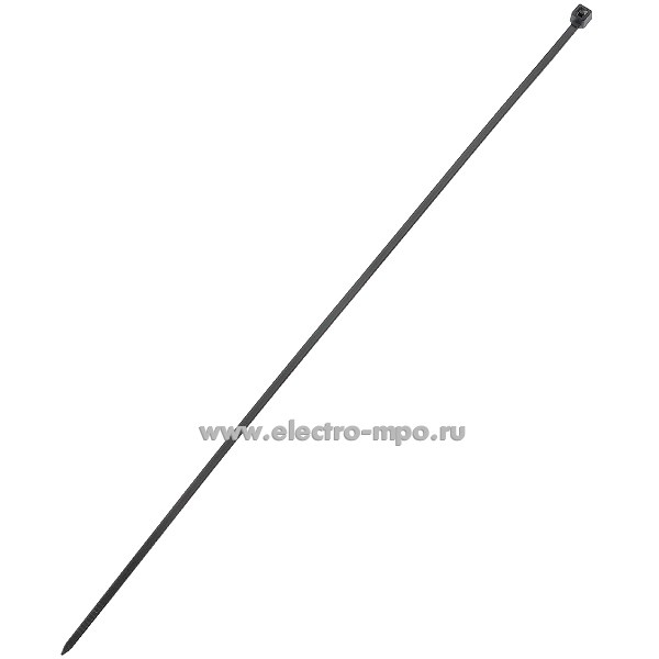 Г6032. Хомут 89903 КСС 3х250 гибкий 2,5х250мм чёрный атмосферостойкий для жгутовки (Fortisflex)