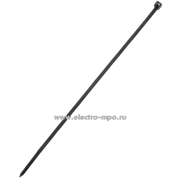 Г6030. Хомут 49408 КСС 3х150 гибкий 2,5х150мм чёрный атмосферостойкий для жгутовки (Fortisflex)