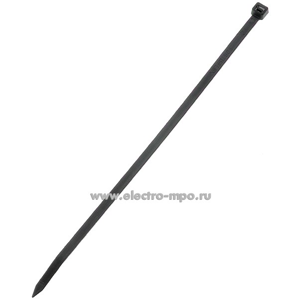 Г6039. Хомут 89905 КСС 5х160 гибкий 4,8х160мм чёрный атмосферостойкий для жгутовки (Fortisflex)