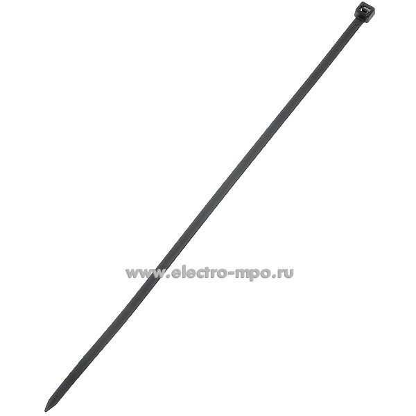 Г6042. Хомут 49416 КСС 5х250 гибкий 4,8х250мм чёрный атмосферостойкий для жгутовки (Fortisflex)