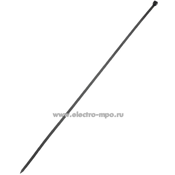 Г6045. Хомут 49790 КСС 5х400 гибкий 4,8х400мм чёрный атмосферостойкий для жгутовки (Fortisflex)