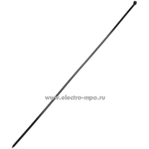 Г6046. Хомут 49791 КСС 5х450 гибкий 4,8х450мм чёрный атмосферостойкий для жгутовки (Fortisflex)