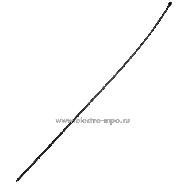 Г6047. Хомут 59157 КСС 5х500 гибкий 4,8х500мм чёрный атмосферостойкий для жгутовки (Fortisflex)