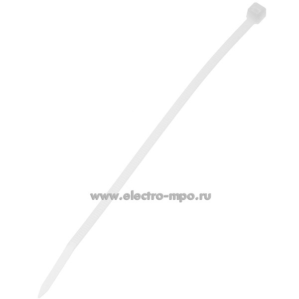 Г6008. Хомут 49395 КСС 4х150 гибкий 3,6х150мм белый для жгутовки (Fortisflex)