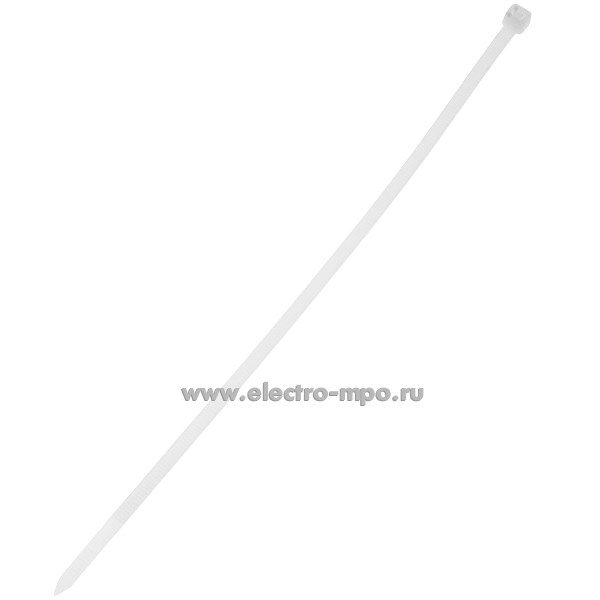 Г6016. Хомут 49402 КСС 5х250 гибкий 4,8х250мм белый для жгутовки (Fortisflex)