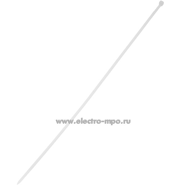 Г6019. Хомут 49787 КСС 5х400 гибкий 4,8х400мм белый для жгутовки (Fortisflex)