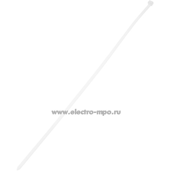 Г6023. Хомут 50014 КСС 9х550 гибкий 9х550мм белый для жгутовки (Fortisflex)