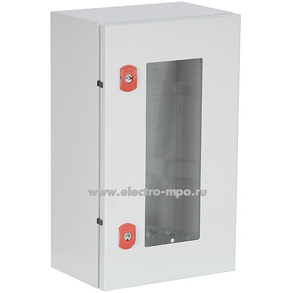 Е8992. Шкаф STX R5STX0532 навесной IP66 500x300x200 с прозрачной дверью и монтажной платой (ДКС)