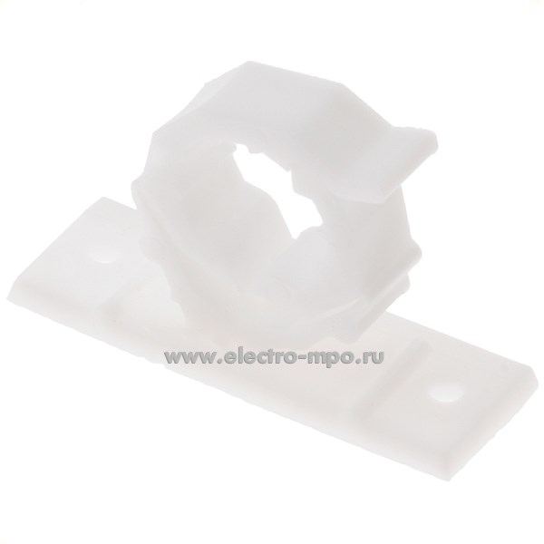 Г7076. Зажим-защелка 15-0260 для проводов, диаметр зажима до 15мм (РосДюбель Россия)