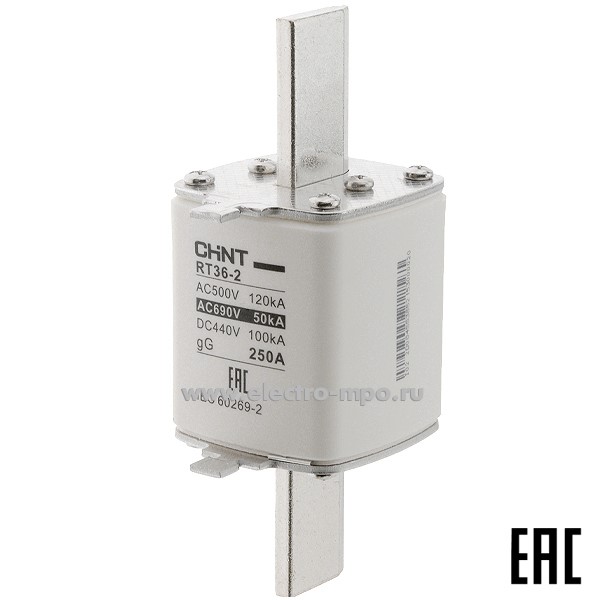 А2348. Плавкая вставка 521528  RT36-2-400  200А габарит 2 (CHINT)