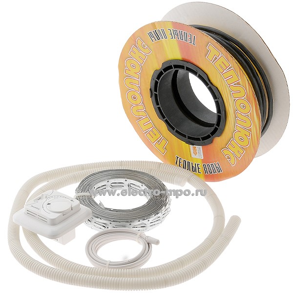 19606.П9606 Система обогрева "Теплолюкс" ТЛБЭ 2-18-270 теплый пол 0,27кВт S=1,8-2,7 кв.м (Теплолюкс Москва