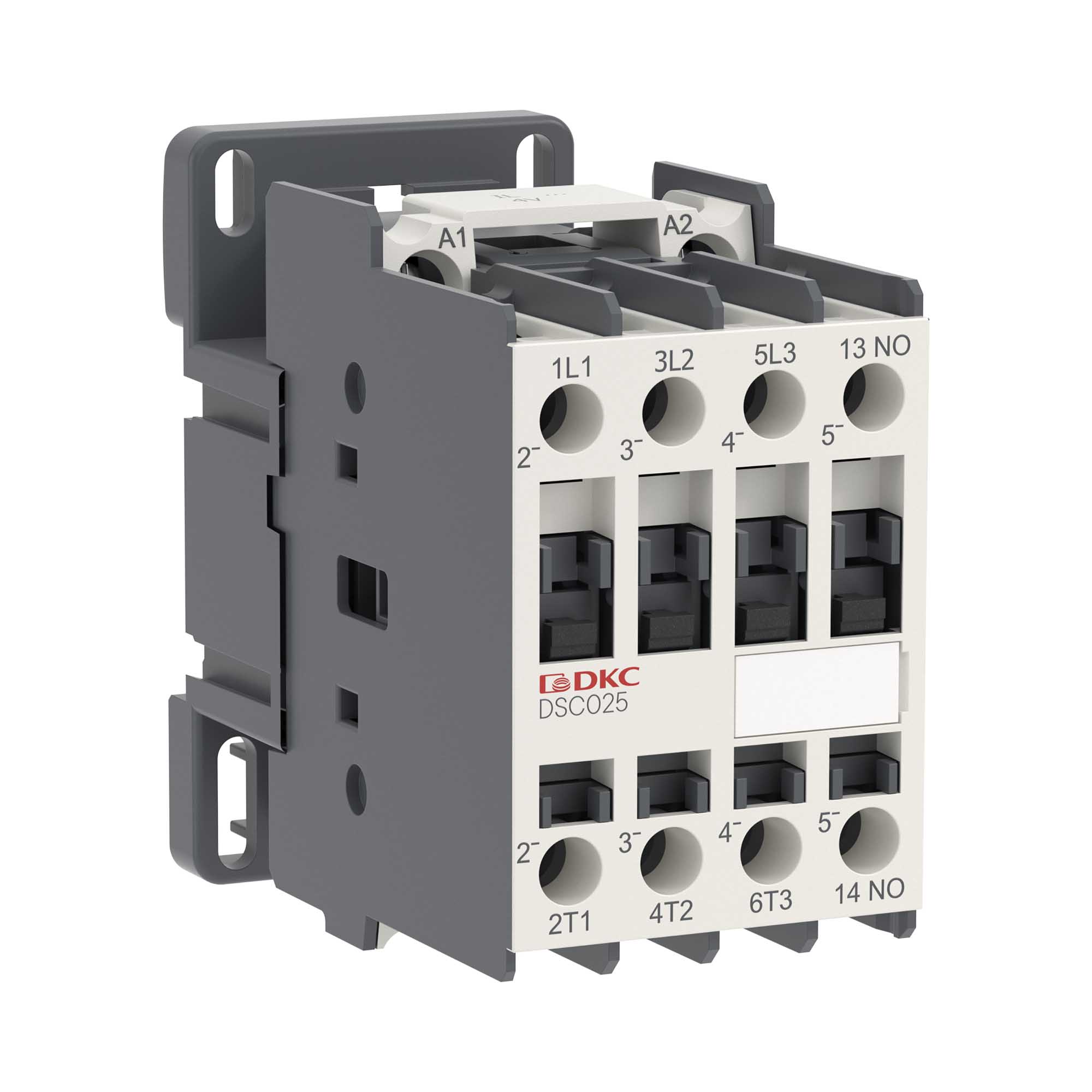 А40. Магнитный DSC025-3C10A024 контактор YON DSC025 25A 12,5кВт AC3 3P кат.24В AC 1НО (ДКС)