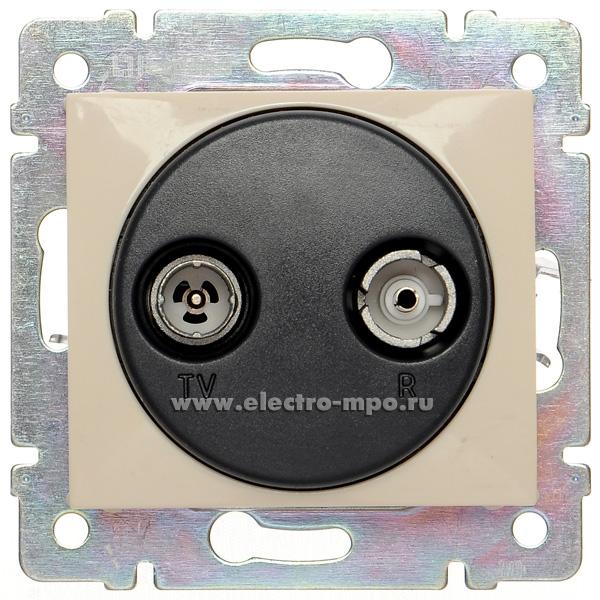 Р7741. Механизм Valena 774333 TV-R розетки конечной с/п бежевый (Legrand)