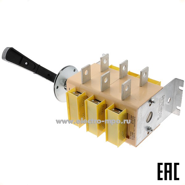 Б5413. Переключатель ВР32-37В71250-32 УХЛ3 400А съемная рукоятка (Электротехник Москва)