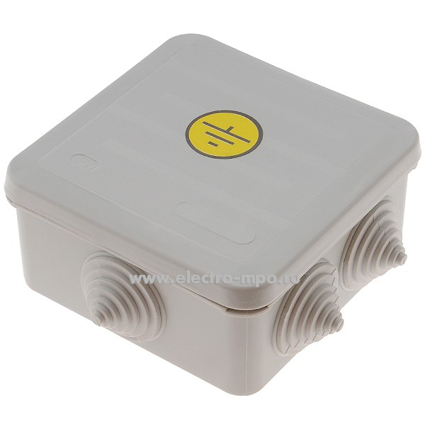 Э1024. Коробка уравнивания потенциалов Б0051417 KUPR-100-100-50 откр. устан. шина 8 зажимов 63А IP55 (ЭРА)