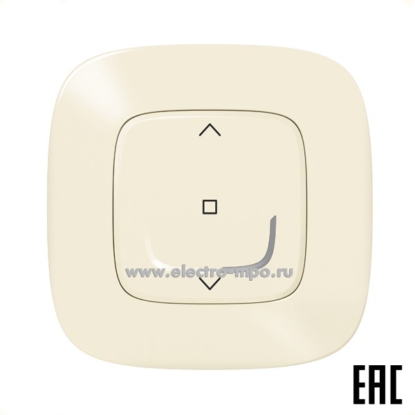 Ю8453. Выключатель Netatmo 752690 Valena Allure рольставней 1кл. с/п слоновая кость (Legrand)