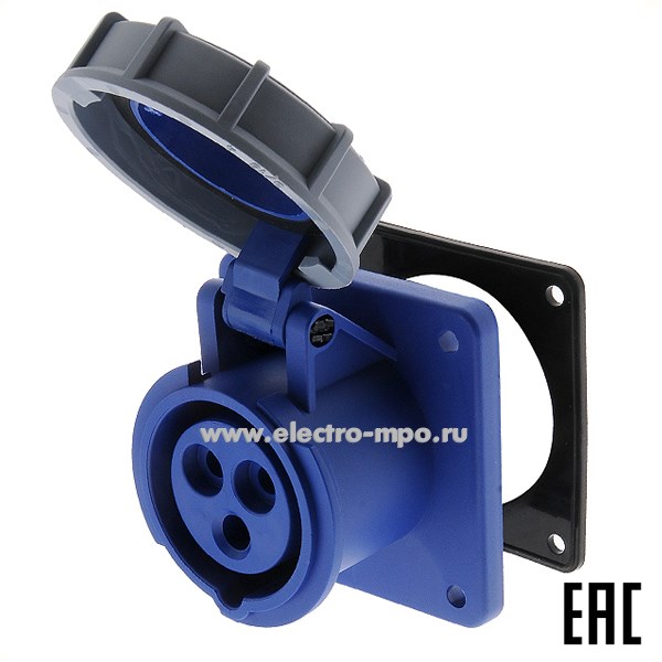 Р4927. Розетка РЩ-103 для с/п  26267DEK 32А 220В 2P+PE IP67 (DEKraft)