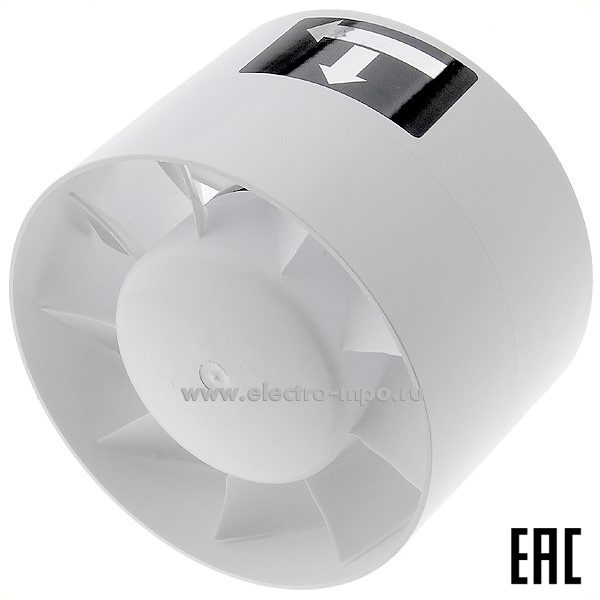 Б9112. Вентилятор TDM-200 канальный осевой D=118мм 200м3/ч 220В (Soler\Palau Испания)