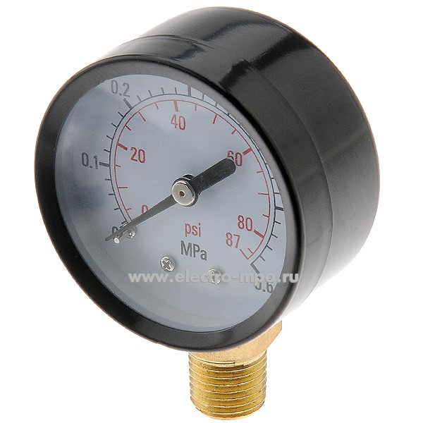 79485.Н9485 Манометр 1/4" (Abac)