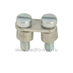 Б7525. Блок перемычек BJD6 1SNA178024R2500 винтовых 2 полюса 22А для трехур. клеммы D2,5/6.DA (TE/АВВ)