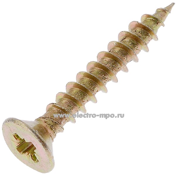 Г1128. Шуруп универсальный 4х70мм с покрытием шлиц PZ потайная головка