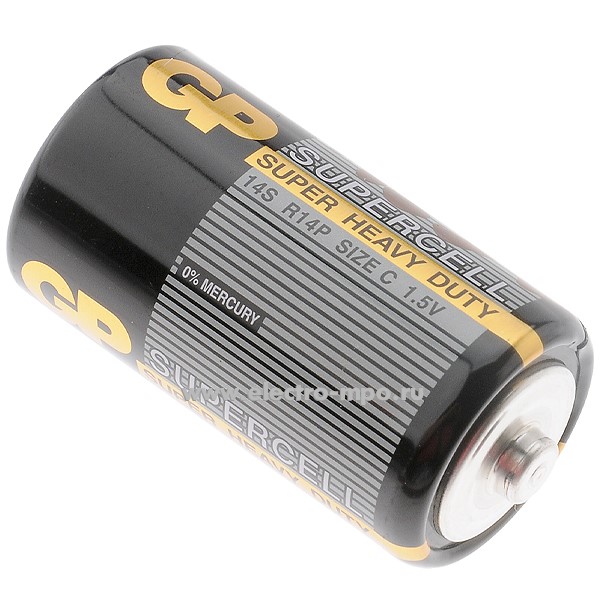 26522.С6522 Элемент питания 14S-OS2 R14 (C) 1,5В 1,88 А/ч cолевой (GP)