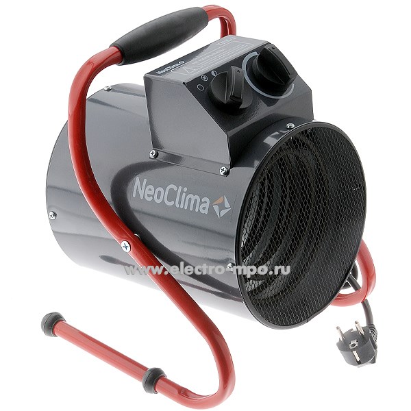 Б8011. Тепловентилятор ТПК-3 3,0кВт 220В tвых.=30град.С (Neoclima)