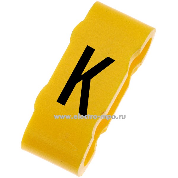 М35. Маркер на кабель PK+20004SV40.K для держателя POH/PKH символ "K" (Partex)