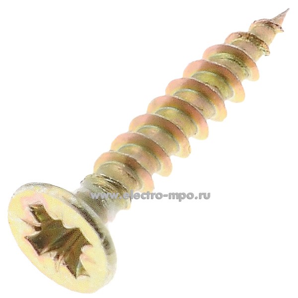 Г1112. Шуруп универсальный 3,5х20мм с покрытием шлиц PZ потайная головка