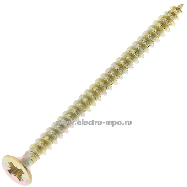 Г1118. Шуруп универсальный 3,5х50мм с покрытием шлиц PZ потайная головка