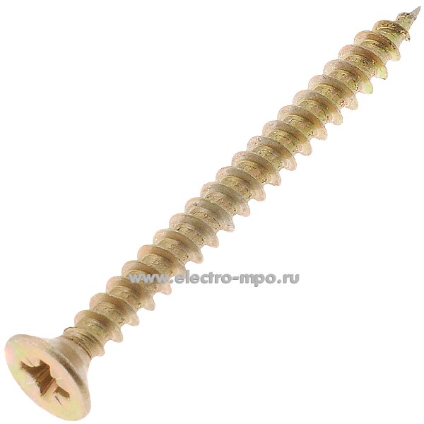 Г1134. Шуруп универсальный 4,5х50мм с покрытием шлиц PZ потайная головка