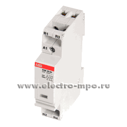 48842. А8842 Контактор ESB20-02 SSTGHE3211202R0001 модульный 24В  20А 2р (АВВ)