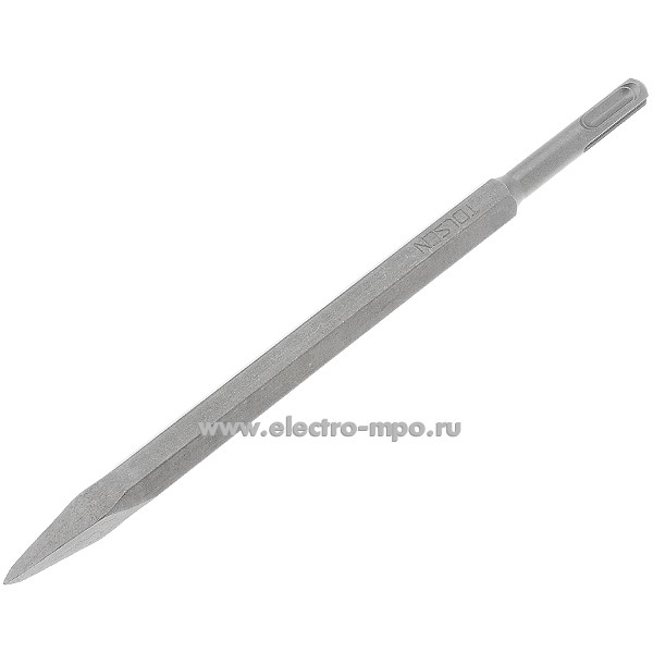 И7827. Зубило 75440 SDS-plus острое 250мм (Tolsen, Китай)