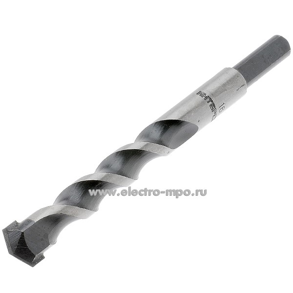 78015.И8015 Сверло по бетону 16х150мм 2035315001600 трехгранный хвостовик 9мм (Интерскол)