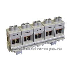К4963. Клеммник KLS10 2,5-16,0 кв.мм 5 полюсов для серий К, КF 125х167х82мм (Hensel Германия)