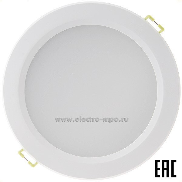 С0858. Светильник 94837 NDL-P1-20W-840-WH-LED 20Вт 1650Лм 4000К светодиод. встр. белый IP44 (Navigator)