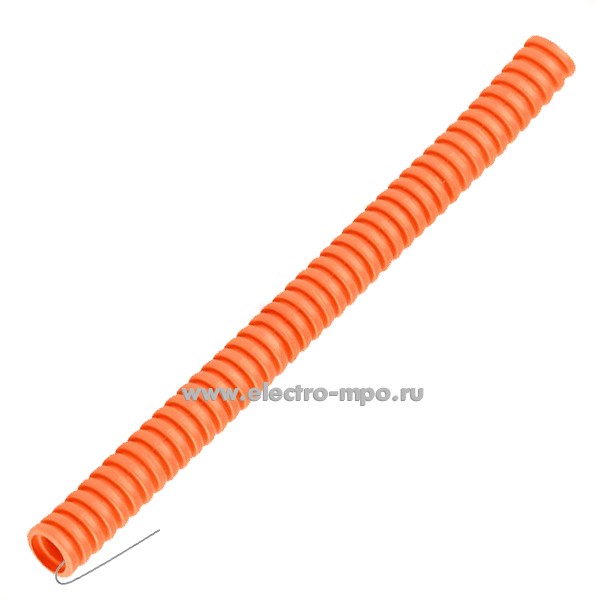 Т02. Труба 41601НГ гофр. безгалоген. трудногор. (FRHF) 16мм ПП (Dвнутр. 10,7мм) лёгкая, с зондом (Рувини