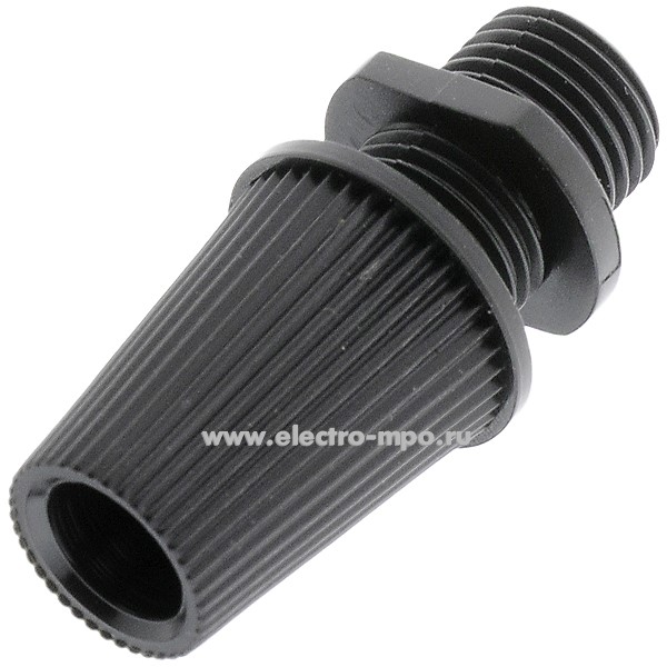 Р0953. Зажим-наконечник N-(5915A+5905A/////26) D-15мм L-29мм комплект, поликарбонат черный (Китай)