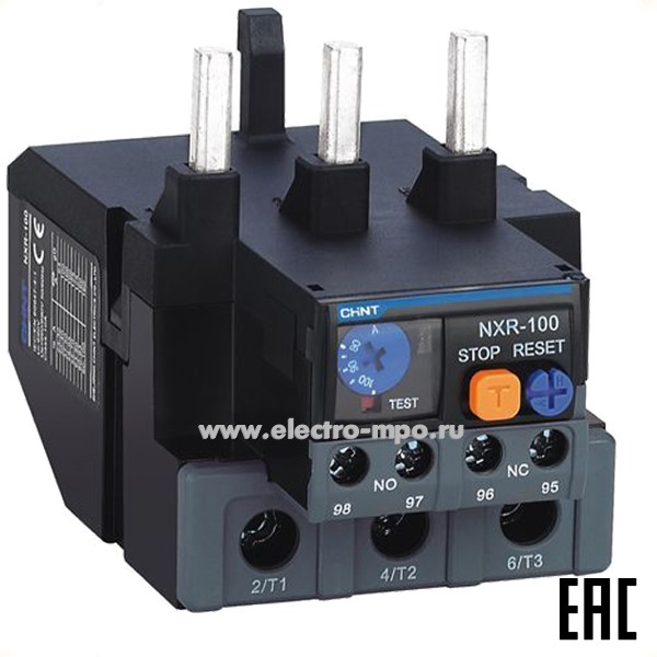 А98. Тепловое реле 837123  NXR-100 30А-40А (CHINT)