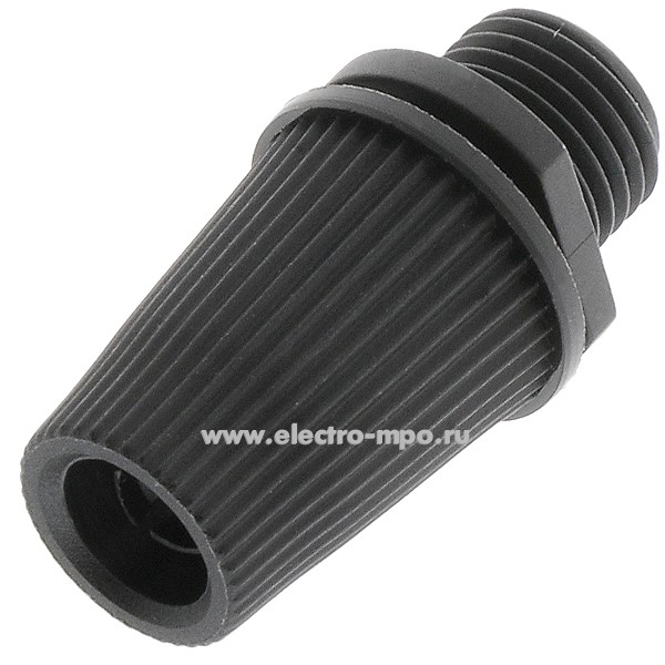 Р0954. Зажим-наконечник N-(5915A+5905A/////26)PP D-15мм L-29мм комплект, полипропилен черный (Китай)